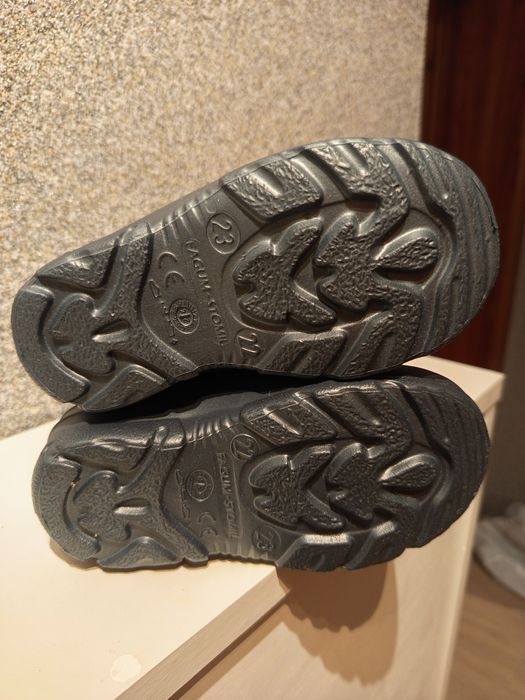 Kalosze dziecięce ocieplane r. 22/23