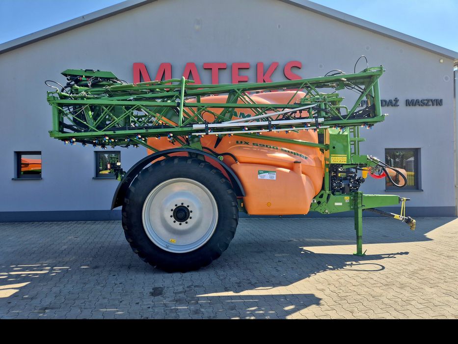 Opryskiwacz Amazone UX 5200 36m 2009r GPS Amatron3 Skrętne koła DC