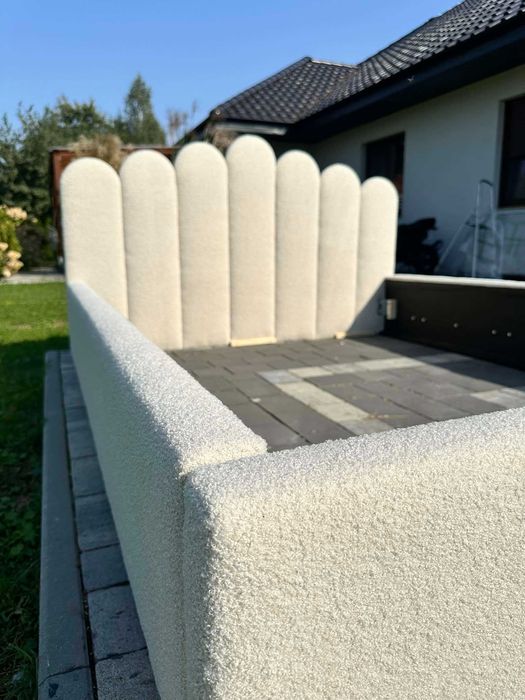 Łóżko tapicerowane RIO 160x200 z pojemnikiem na pościel + stelaż