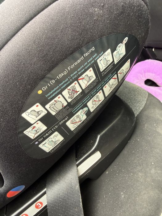 Cadeira auto com isofix com rotação