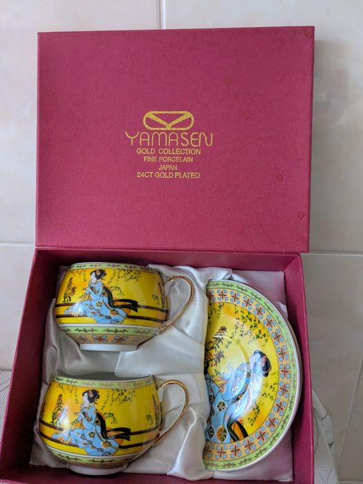 Подарунковий набір Східна Красуня, чайна пара YAMASEN, Японія,
