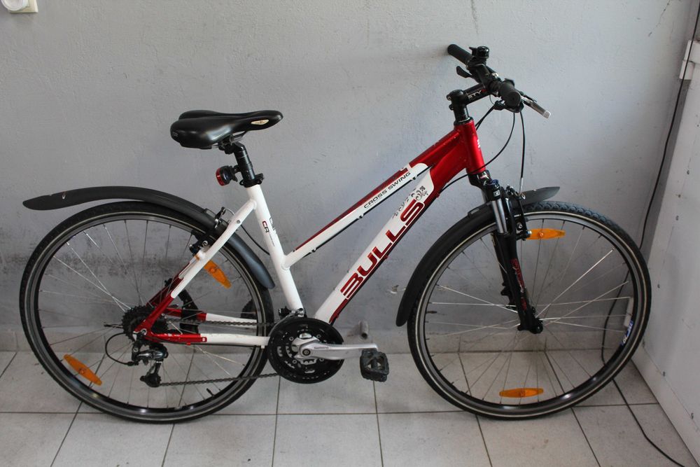 Rower crossowy BULLS CrossSwing, Rama 19", Koła 28" Alu, Amor. Deore