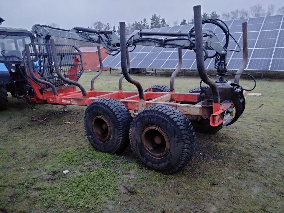 Прицеп лісовоз тракторний WEIMER WE-12D, МТЗ 82