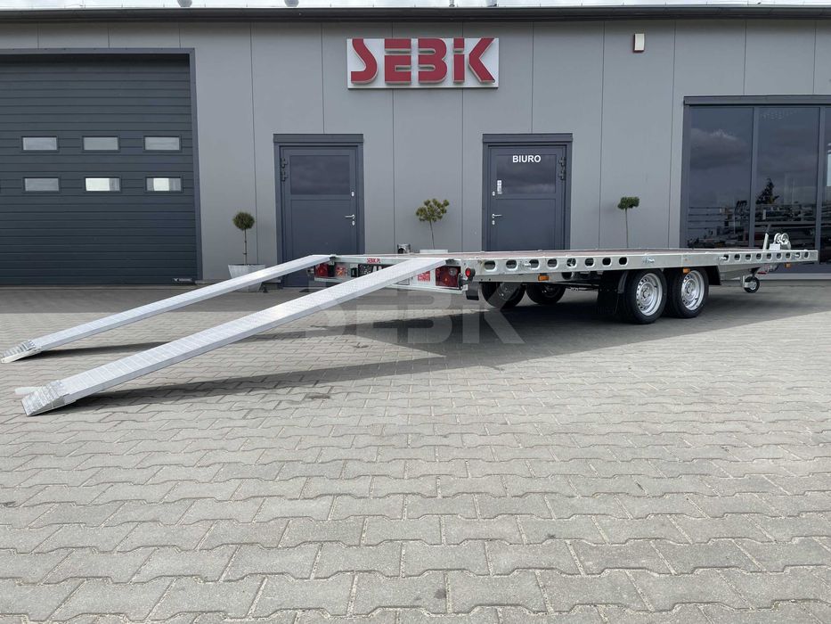 PLATFORMA LAWETA Wiola Multitrailer 2.7S 500x210 NISKA 10C ALU NAJAZDY