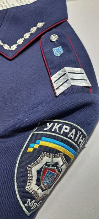 Китель сержанта милиции Украины  образца 2002 года