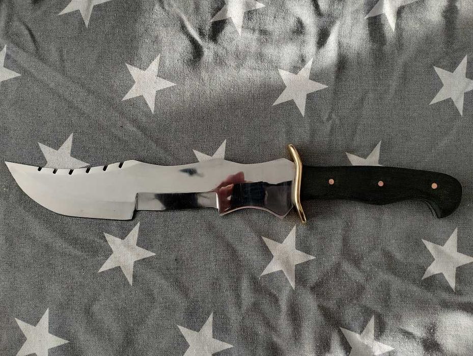 Wielki Nóż Myśliwski Bowie Stal D2 Bushcraft Survival CS GO Tracker Outback ZT