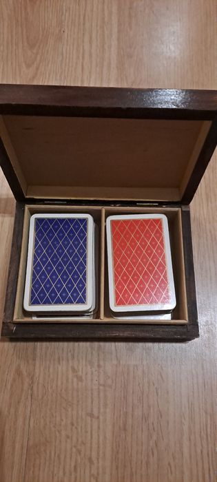 Karty talia 54 x2 ,pudelko