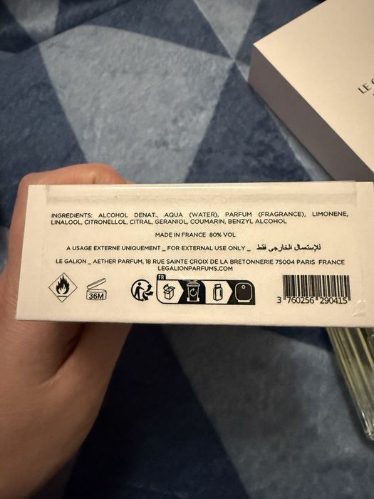 парфюм Le Galion Eau Noble