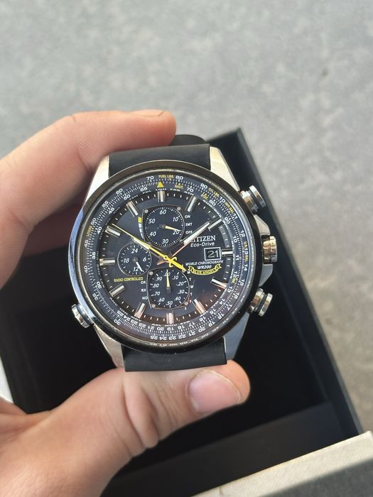 Citizen Eco-Drive World Chronograph "Blue Angels" (AT8020-03L)