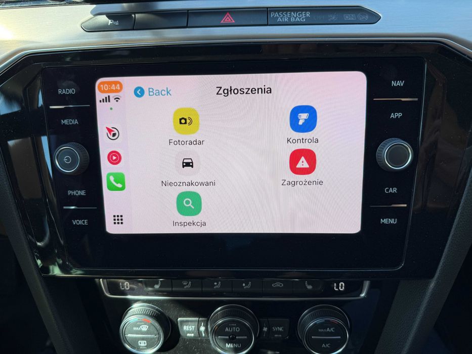 VW Nawigacja Carplay Android Auto Arteon Golf Tiguan Touran MAPA EU