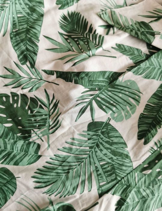 Bawełniane szorty w liście