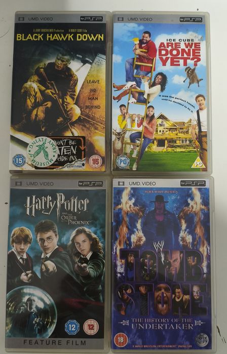 Gry i filmy na konsolę Sony PSP