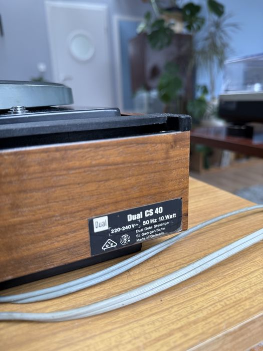 Gramofon Dual CS 40 1229 Adapter Na Winyle Vintage Audiofil Dj Retro
