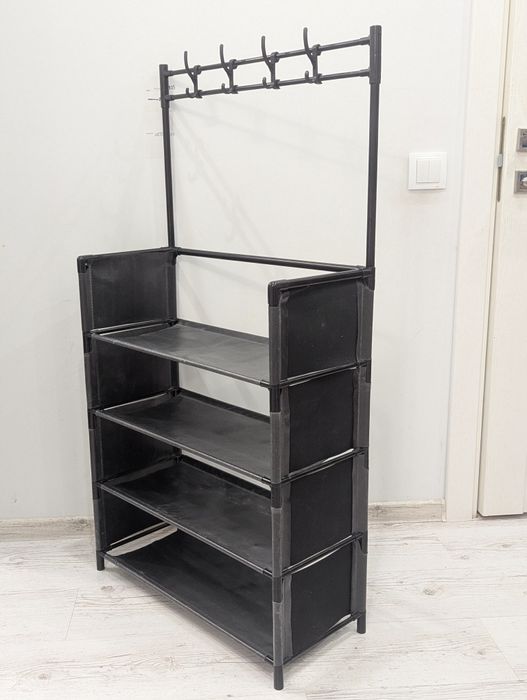 Полочка для обуви с вешалкой б/у