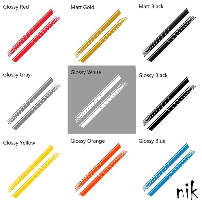 Наклейка на авто/машину дверей 2 смужки 150*9см, стайлінг, тюнінг