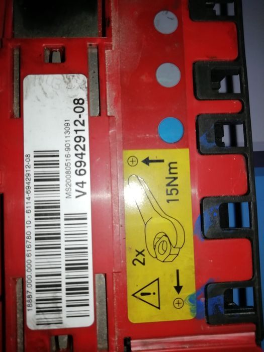 Distribuidor de corrente com fusível BMW série 3 e90 e e91
