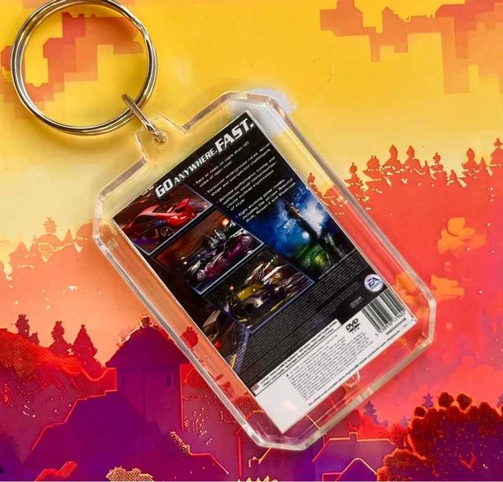 Brelok NFS: Underground 2 - mini okładka gry PS2