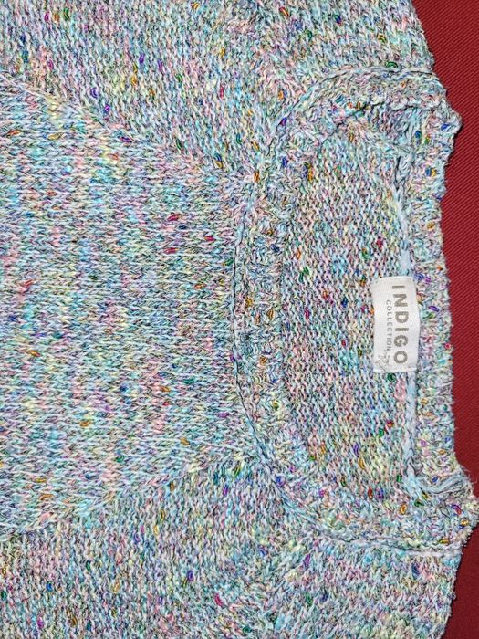 Sweter M&S Mark and Spencer indigo collection sweter