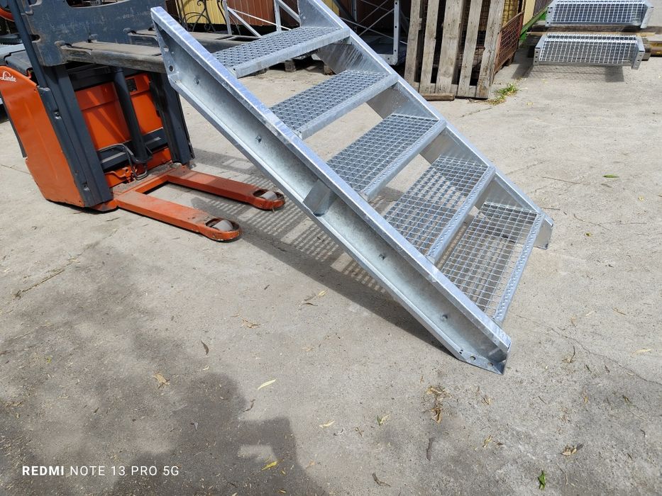Schody krata wema wejście na 112cm loft 5 stopni