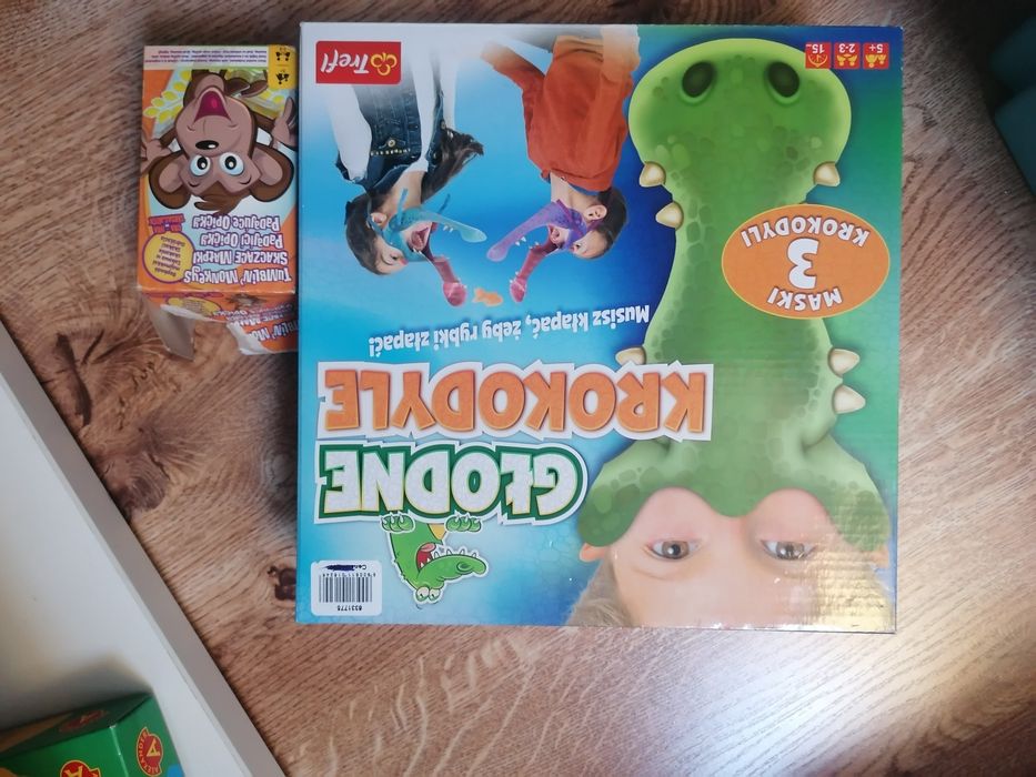 Zestaw 2 gier Głodne krokodyle+skaczące małpki