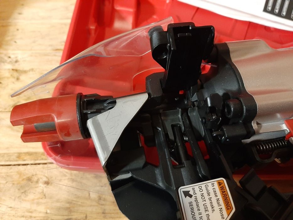 MAX PowerLite HN120 osadzak do betonu stali gwoździarka wysokociśnieni