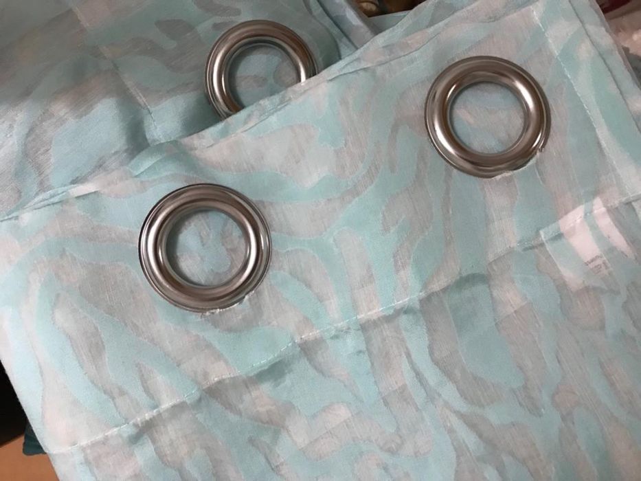 Turquoise Curtains