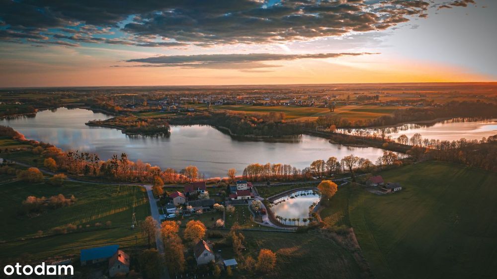 Urocza działka budowlana przy jeziorze Laskowickim - Widok 4