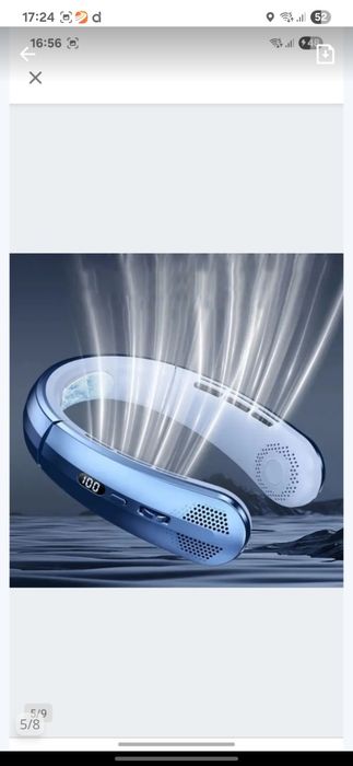 Wentylator na szyję 5000mAH