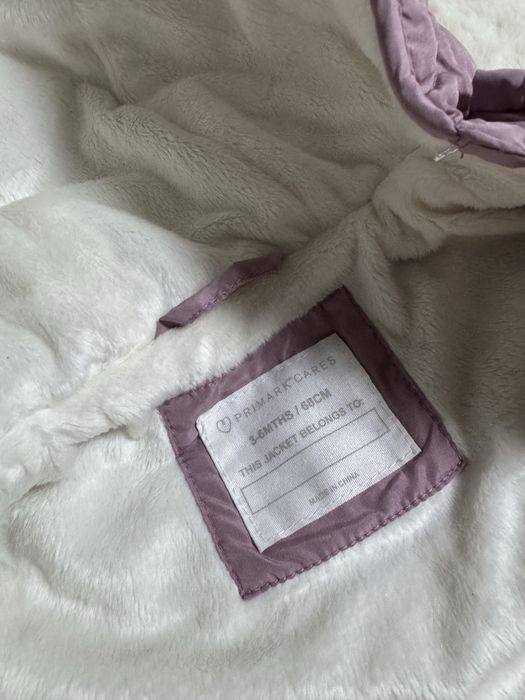 Демісезонний комбінезон на дівчинку 3-6 місяців