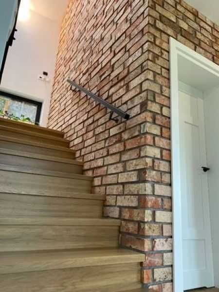 Cegła cięta lico równe płytki