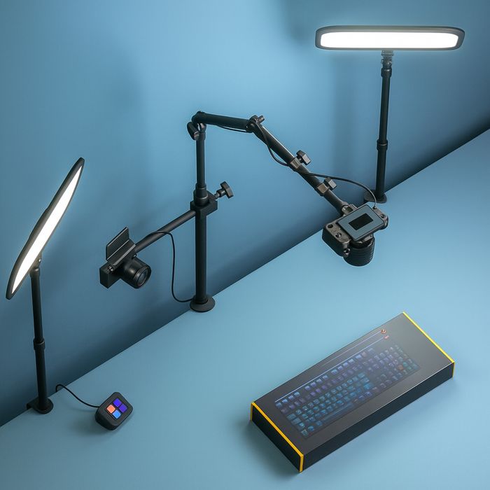 Elgato Master Mount, flex arm e solid arm