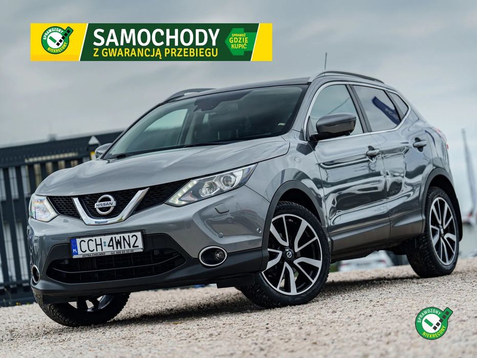 Nissan Qashqai Z GWARANCJĄ, Zarejestrowany!!! Xenon, TEKNA PLUS, Navi, Kam360, LED,