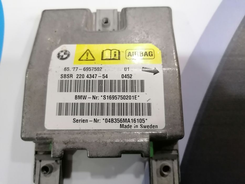 BMW série 5 e60 e 61 série 6 e63 sensores de airbgs dos pilares esg e