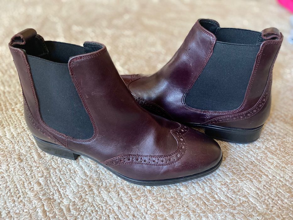 Шкіряні ботинки Zara 39р.