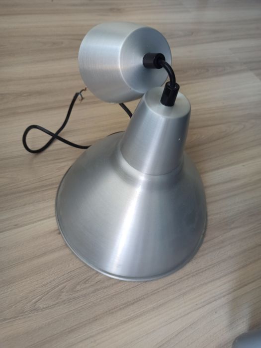 Lampa wisząca żyrandol aluminium loft IKEA śr.25 cm