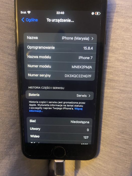 iPhone 7 w dobrym stanie