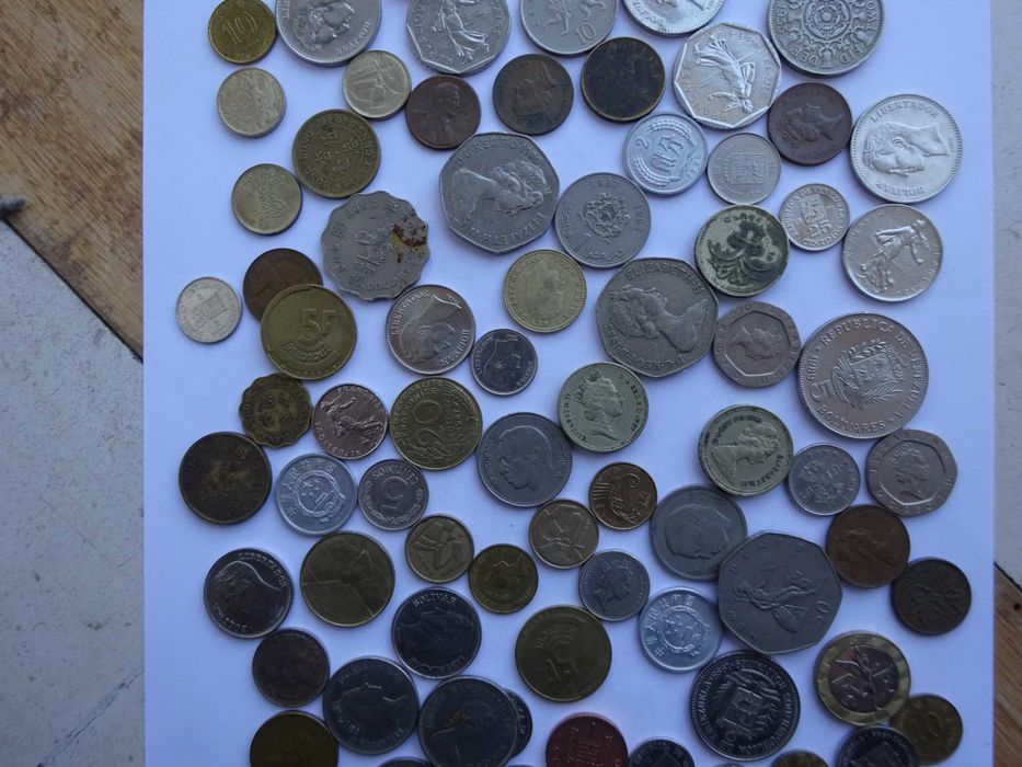 Numismatica - Moedas estrangeiras