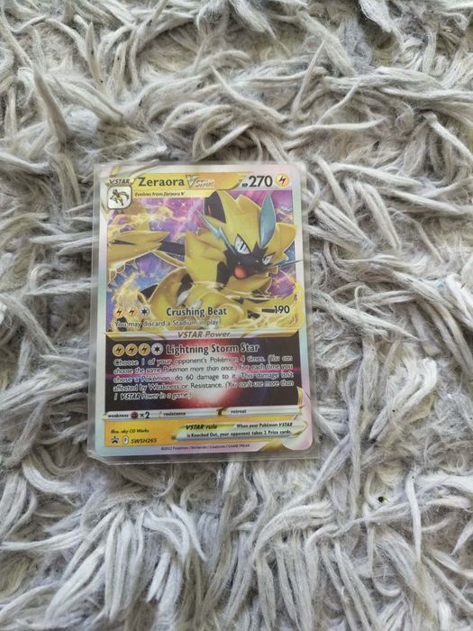 Karta pokemon zeraora