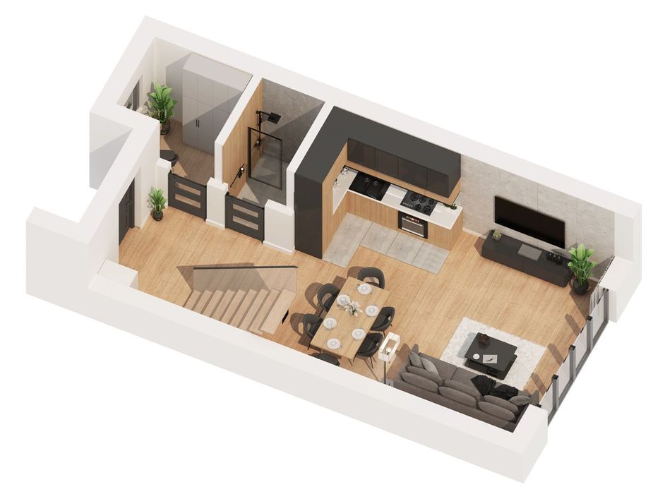 Ostatni dom | 230 m2 ogrodu | 2 miejsca postojowe | Gotowa inwestycja
