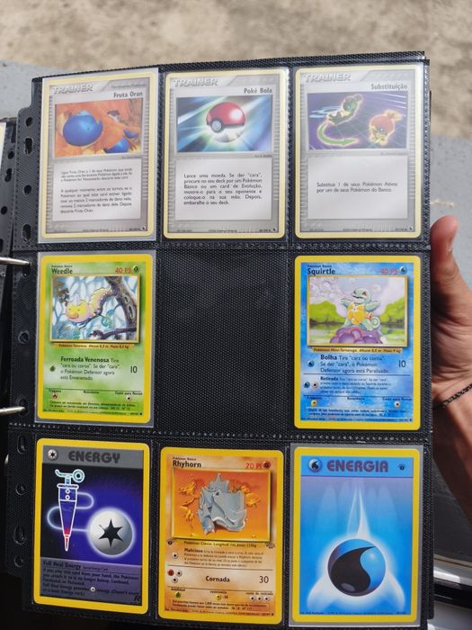 Várias Cartas Pokémon