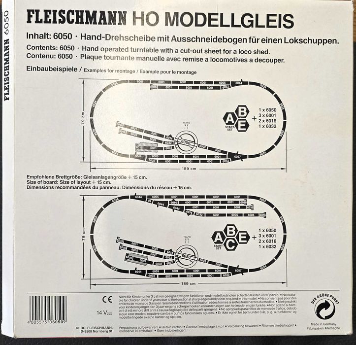 Obrotnica Fleischmann HO 1:87 - nowa