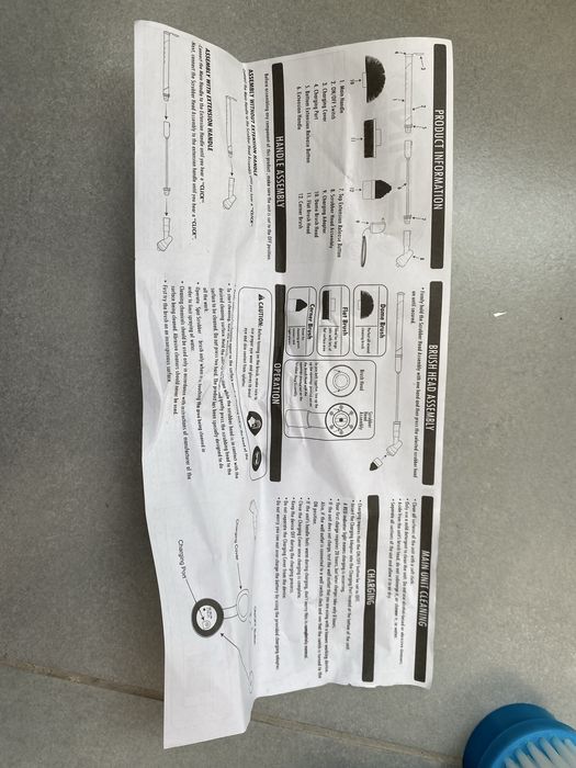 Hurricane Spin Scrubber - escova elétrica