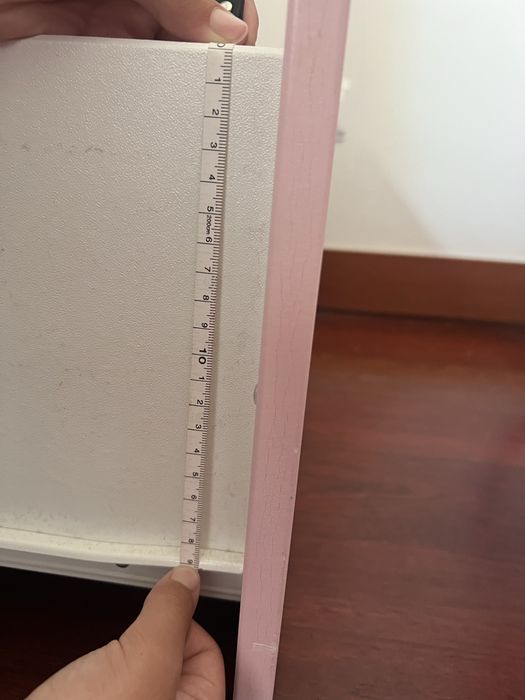 Móvel IKEA SMÅSTAD / PLATSA branco – 3 gavetas – 60x57x123 cm