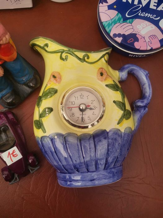 Decoração, vela, caixa, estatuetas