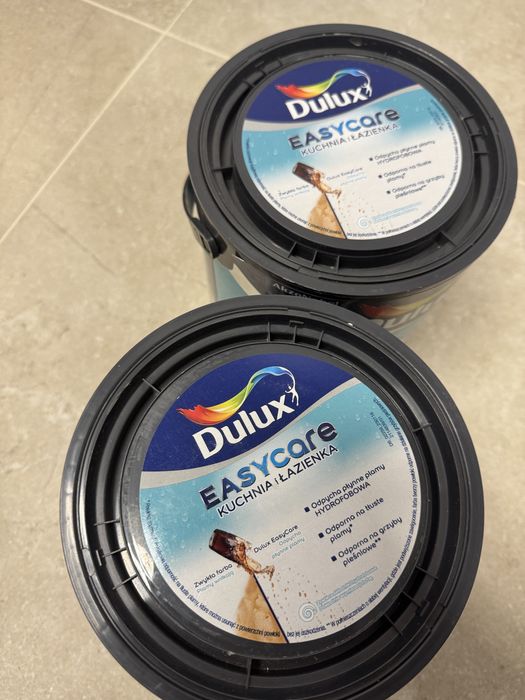 Farba Dulux Easy Care Kuchnia i Lazienka Biała 2 szt 2,5 l