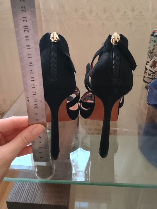 Босоніжки штучна замша