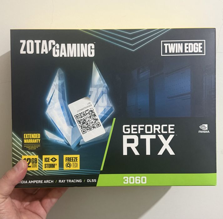 Placa Gráfica ZOTAC Gaming 3060 Twin Edge 12GB OC