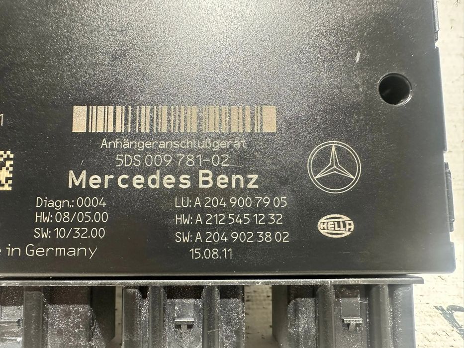Comando Controlo Reboque Mercedes Benz A2049007905 2007 - 2016