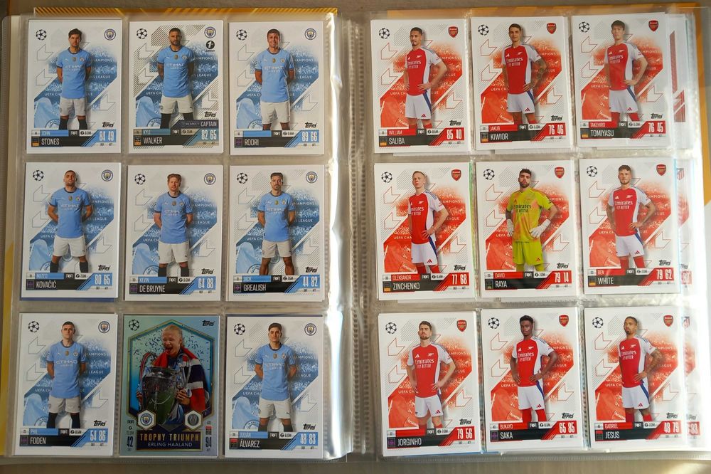 Cartas MatchxAttax 2024-25