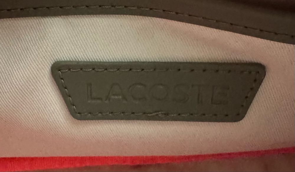 Сумка lacoste monogram